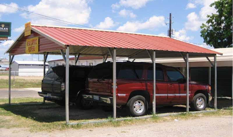 Vertical Roof Carports